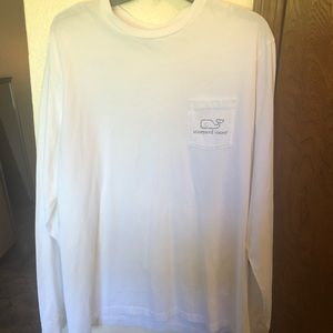 NWOT White Vineyard Vines Long Sleeve Shirt S XL